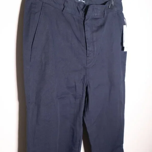 NWT Shopbop Script Matilde Navy Blue Crop Pants - Picture 6 of 8